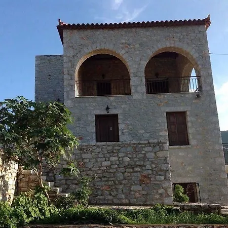 Pensión - Giannakakoy Traditional Stone Néon Oítilon